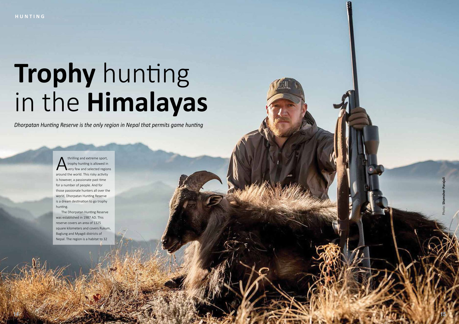 Nepal Trophy Hunting